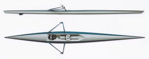 barco de remo de regata / skiff