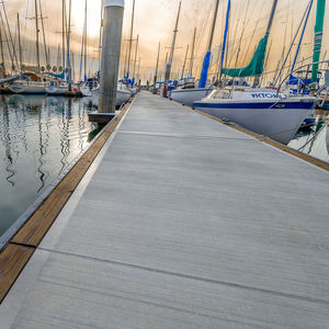 pantalán flotante / de amarra / para puerto deportivo / para puerto
