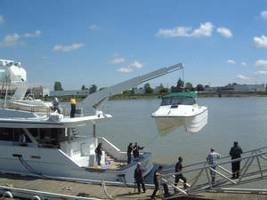 pescante para yate 1