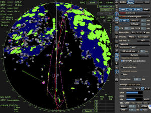 radar para buque / ARPA / con AIS