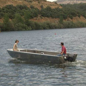 barco de investigación oceanográfica / fueraborda / de aluminio