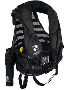 chaleco salvavidas inflable automático / 275 N / con arnés de seguridad / de uso profesional