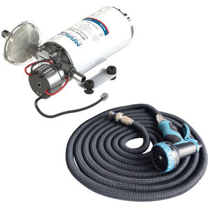 kit con bomba de agua (para limpieza de cubierta de barcos) 1