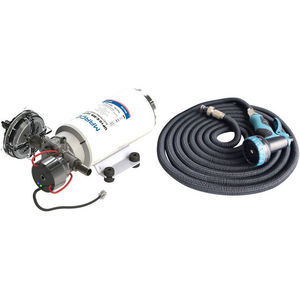 kit con bomba de agua (para limpieza de cubierta de barcos) 1