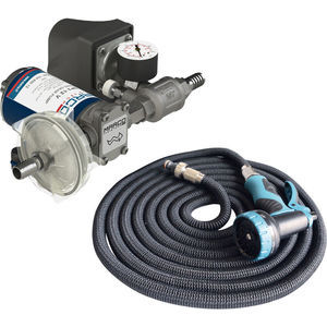 kit con bomba de agua (para limpieza de cubierta de barcos) 1