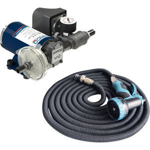 kit con bomba de agua (para limpieza de cubierta de barcos) 1