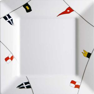 vajilla para barcos de melamina