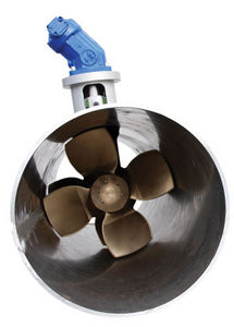 propulsor de proa / para buque / hidráulico / de túnel
