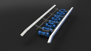 soporte para bote auxiliar para plataforma / para barco / para yate