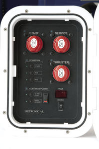 panel eléctrico para barco