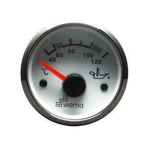 indicador para barco / de temperatura del aceite / analógico