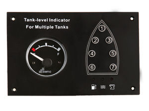 indicador para barco / de nivel / analógico / de combustible