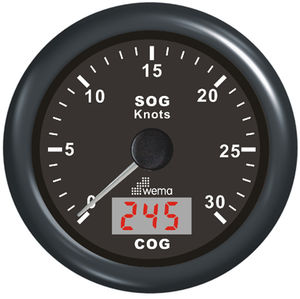 velocímetro para barco