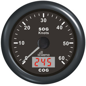 velocímetro para barco