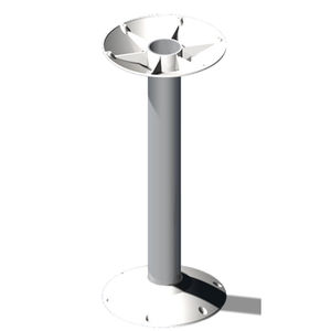 pie de mesa para barco de acero inoxidable