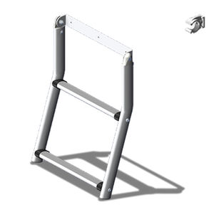 escalera para barco / abatible / de emergencia / para espejo de popa