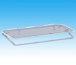 escotilla para barco / para yate / rectangular / abrible