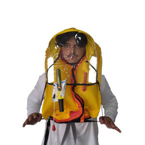 capucha para chaleco salvavidas inflable para uso profesional