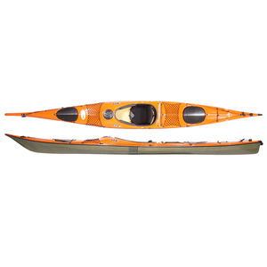 kayak cerrado / rígido / de mar / de travesía para larga distancia