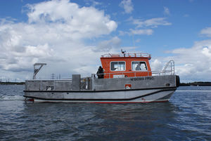 barco profesional lancha amarradora 1