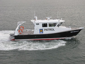 barco profesional barco de vigilancia 1