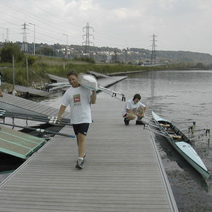 pantalán flotante