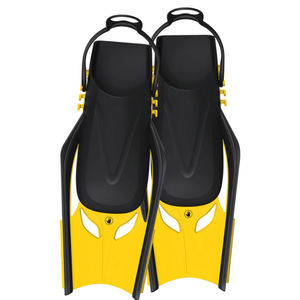 aletas de buceo