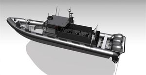 barco profesional barco de vigilancia 1