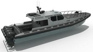 barco profesional barco de vigilancia 1