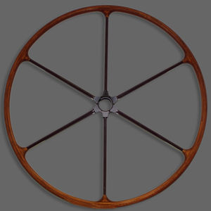 rueda de timón para velero