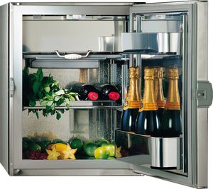 refrigerador con congelador para barco / para yate / colocación libre / de compresores