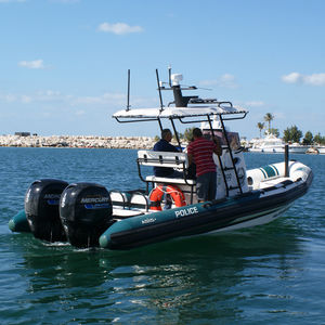 barco profesional barco de vigilancia / fueraborda / embarcación neumática semirrígida
