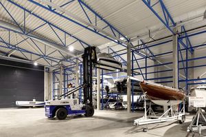 carretilla elevadora para astillero naval