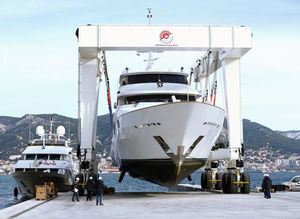 travel lift controlado a distancia