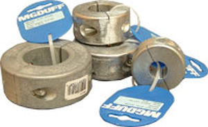 ánodo de protección de zinc