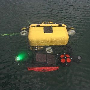 ROV submarino para inspección del casco