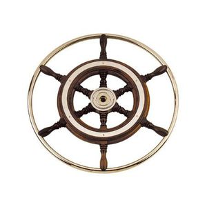 volante para barco de motor de acero inoxidable 1
