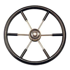 volante para barco de motor de acero inoxidable 1