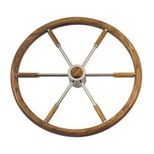 volante para barco de motor de acero inoxidable 1