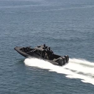 barco profesional barco de vigilancia / barco militar / fueraborda / embarcación neumática semirrígida