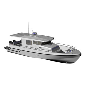 barco de motor de pesca-paseo fueraborda