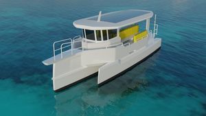barco profesional embarcación de apoyo al buceo