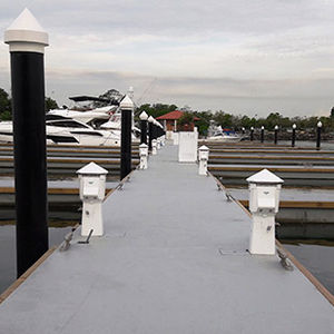 pantalán flotante