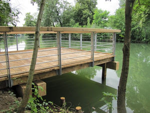 pantalán de amarre