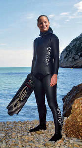 traje de buceo