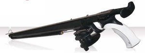 fusil de pesca submarina de aluminio