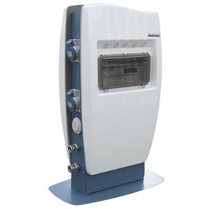 torreta de suministro eléctrico / de suministro de agua / para pantalán