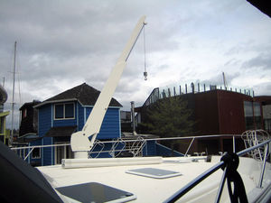 pescante para yate