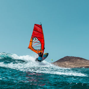 vela de windsurf de wave