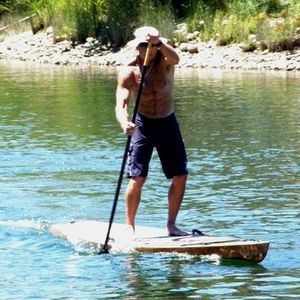 SUP allround / de surf / para principiantes / de madera